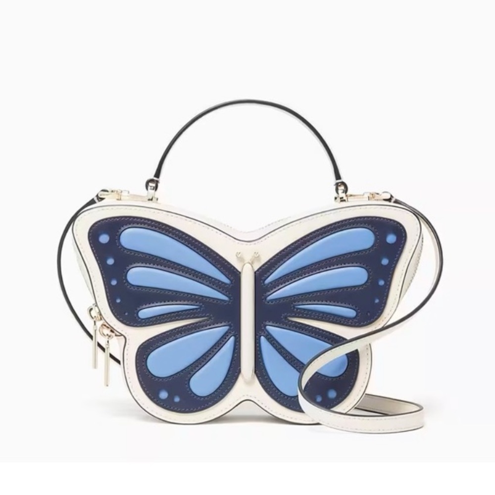 KATE SPADE 3D FLUTTER FLY CROSSBODY/SATCHEL NWT/NIP 🦋💕